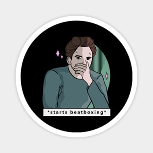 Edward Cullen Beatboxing Magnet